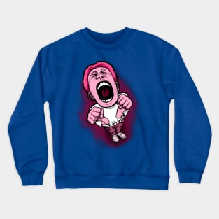 Screaming Man Crewneck Sweatshirt